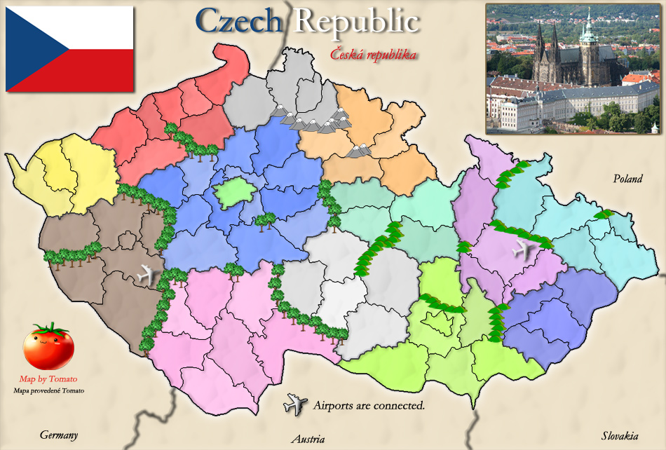 the map
